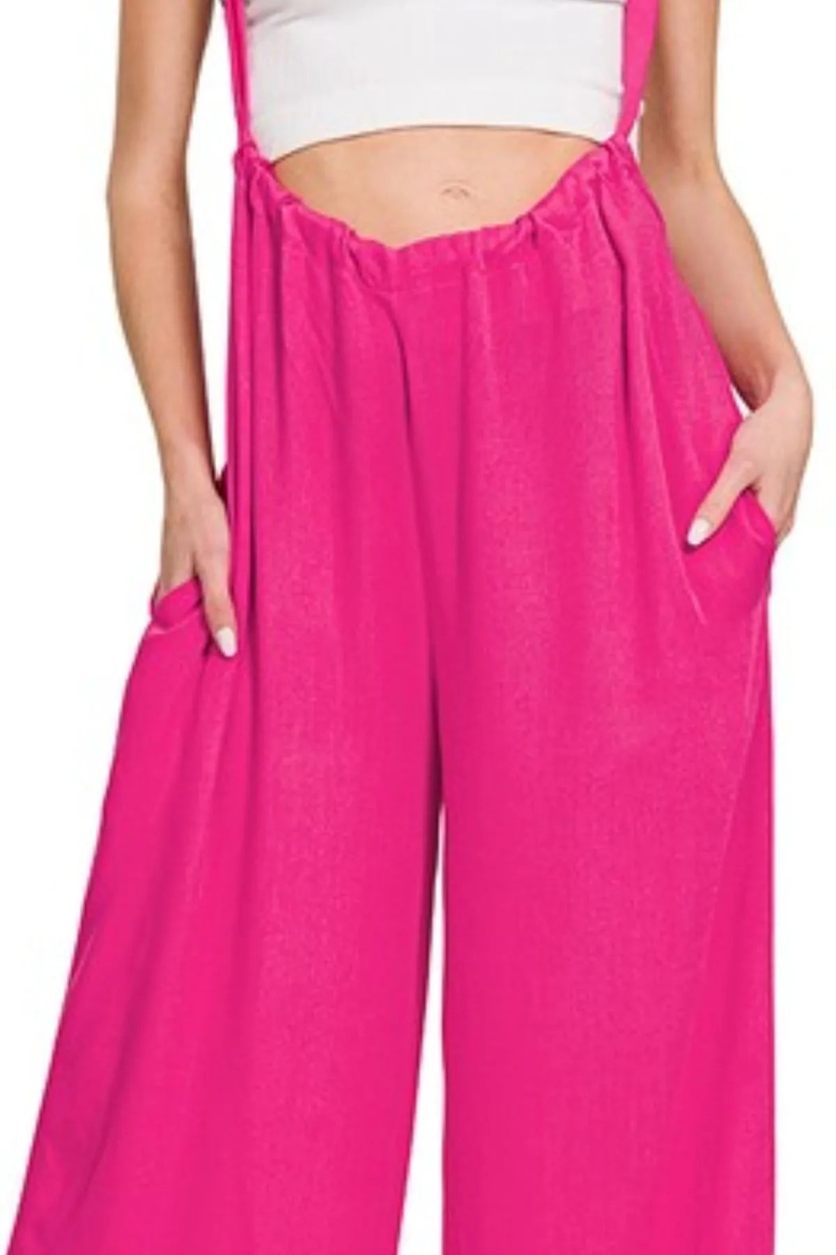 Zenana Woven Tie Back Suspender Jumpsuit 67c78e84-92ce-471f-9ded-4568bf06e76d-Max-Origin