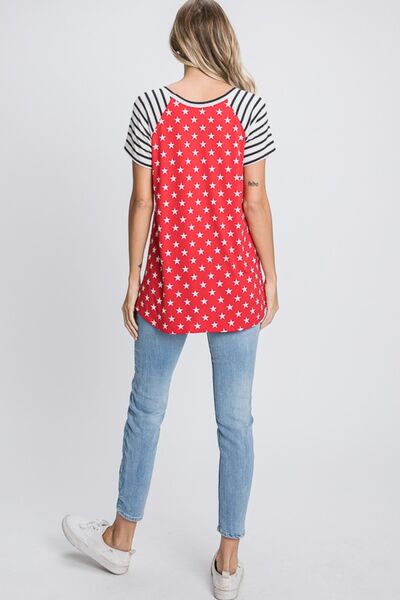 Heimish Full Size Star & Striped Round Neck Short Sleeve T-Shirt Plus Size 6868ddb8-fd4a-4a67-a632-35bf410298df-Min