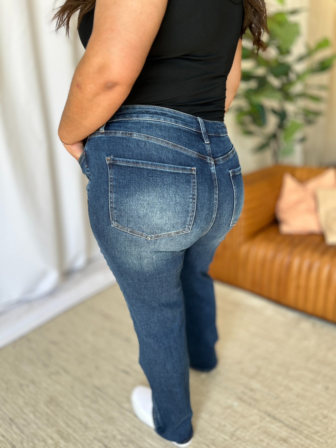 RFM Full Size High Rise Straight Tummy Control Jeans RFM Full Size High Rise Straight Tummy Control Jeans