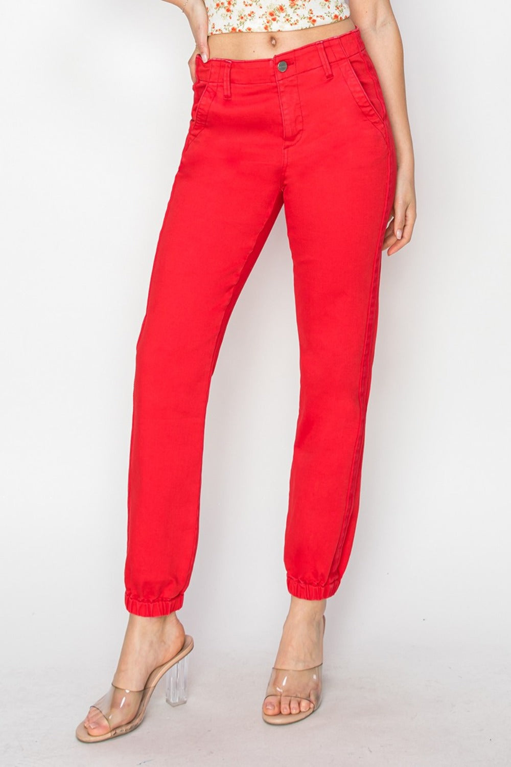 RISEN Full Size High Waisted Jogger Jeans RISEN Full Size High Waisted Jogger Jeans