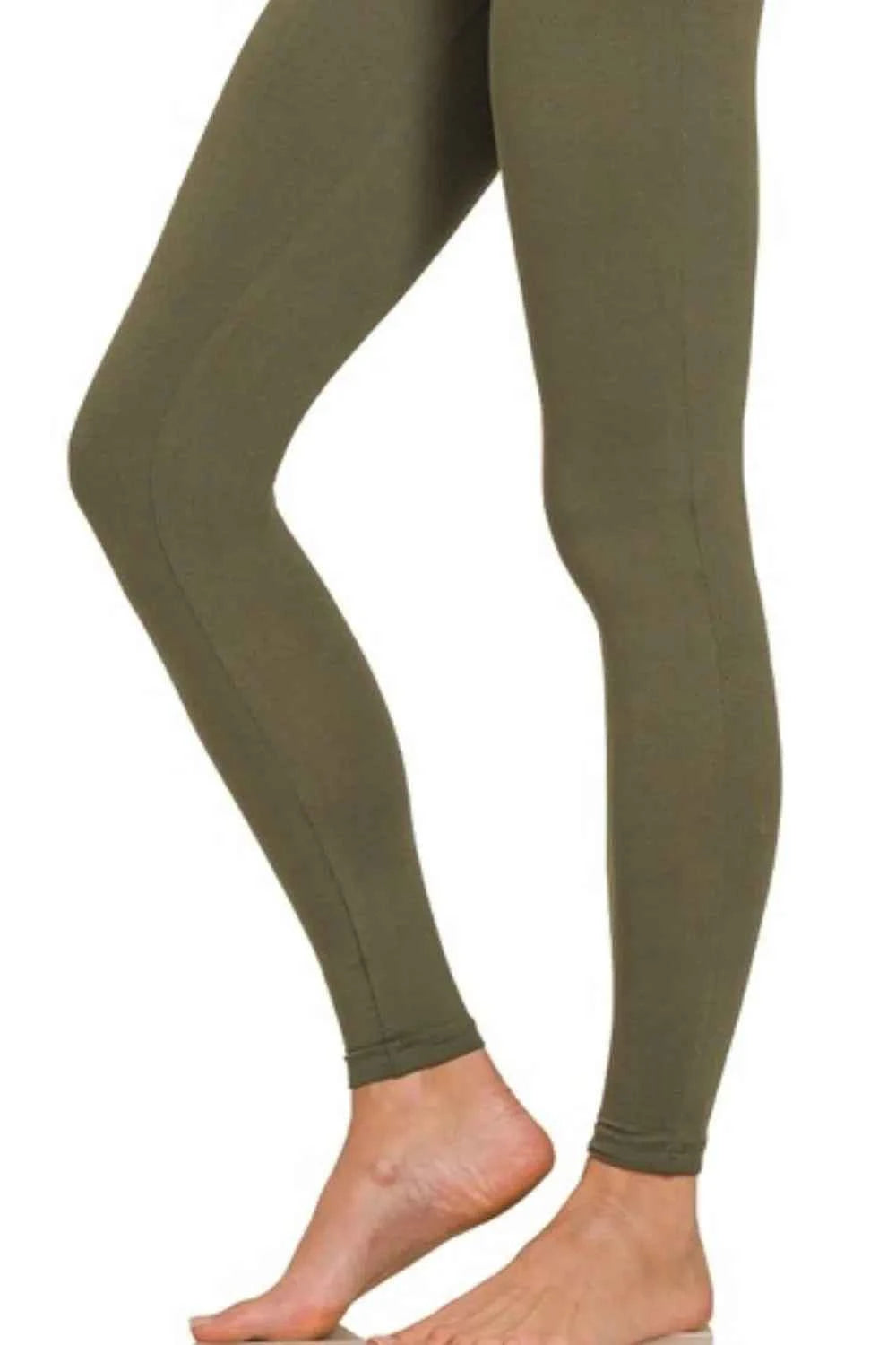 Zenana Premium Microfiber Wide Waistband Leggings Zenana Premium Microfiber Wide Waistband Leggings