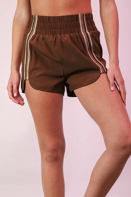 VERY J Striped Trim Detail Activewear Shorts 6af3995fe4354d50becdb9310fd50ea2-Max-Origin