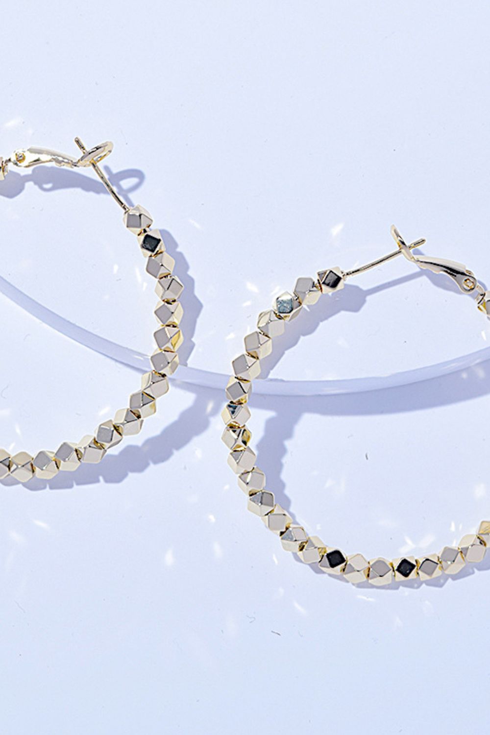 Alloy Hoop Earrings Alloy Hoop Earrings