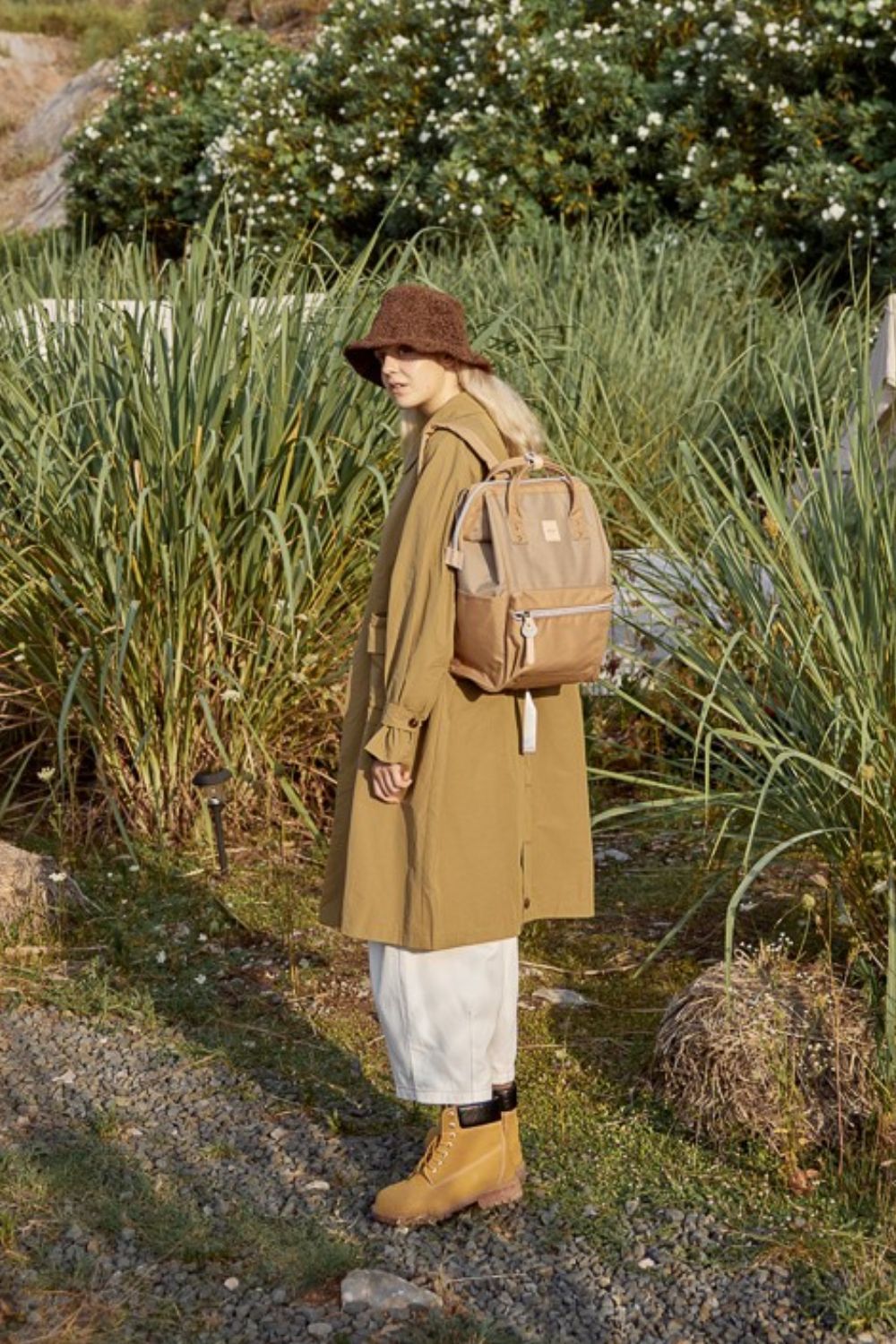 Himawari Water Resistant Canvas Backpack Bag with Side Pockets Himawari Water Resistant Canvas Backpack Bag with Side Pockets