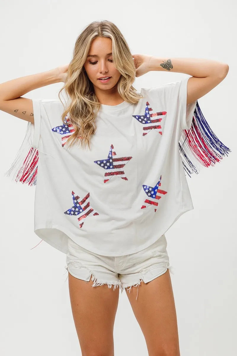 BiBi American Flag Sequin Star Fringe Top 6d8312ce01f24e15bd0e25ce956c1597-Max-Origin