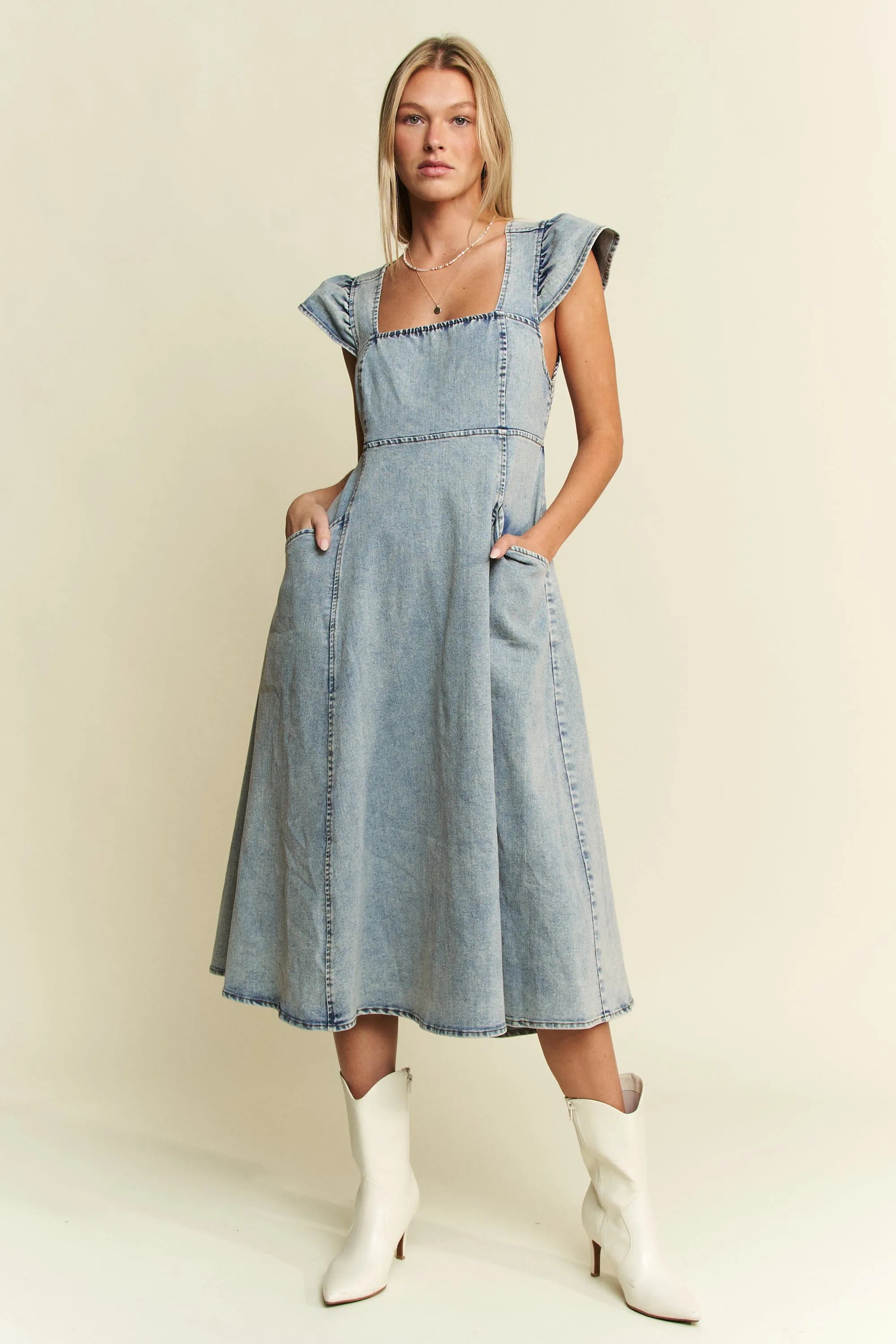 Jade By Jane Full Size Ruffled Denim Midi Dress Plus Size 738173c972fa4e549a3eb778551ee417-Max-Origin