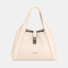 David Jones PU Leather Bucket Bag - TopFashionHQ