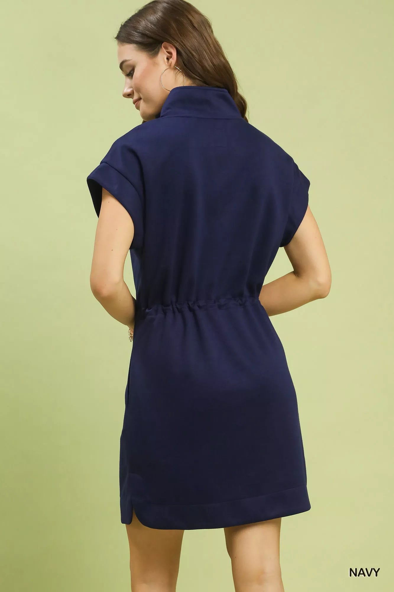 Umgee Dolman Sleeve Zip Detail Dress 756c840b-79bf-4bc9-b57a-a6d2b581538b-Max-Origin