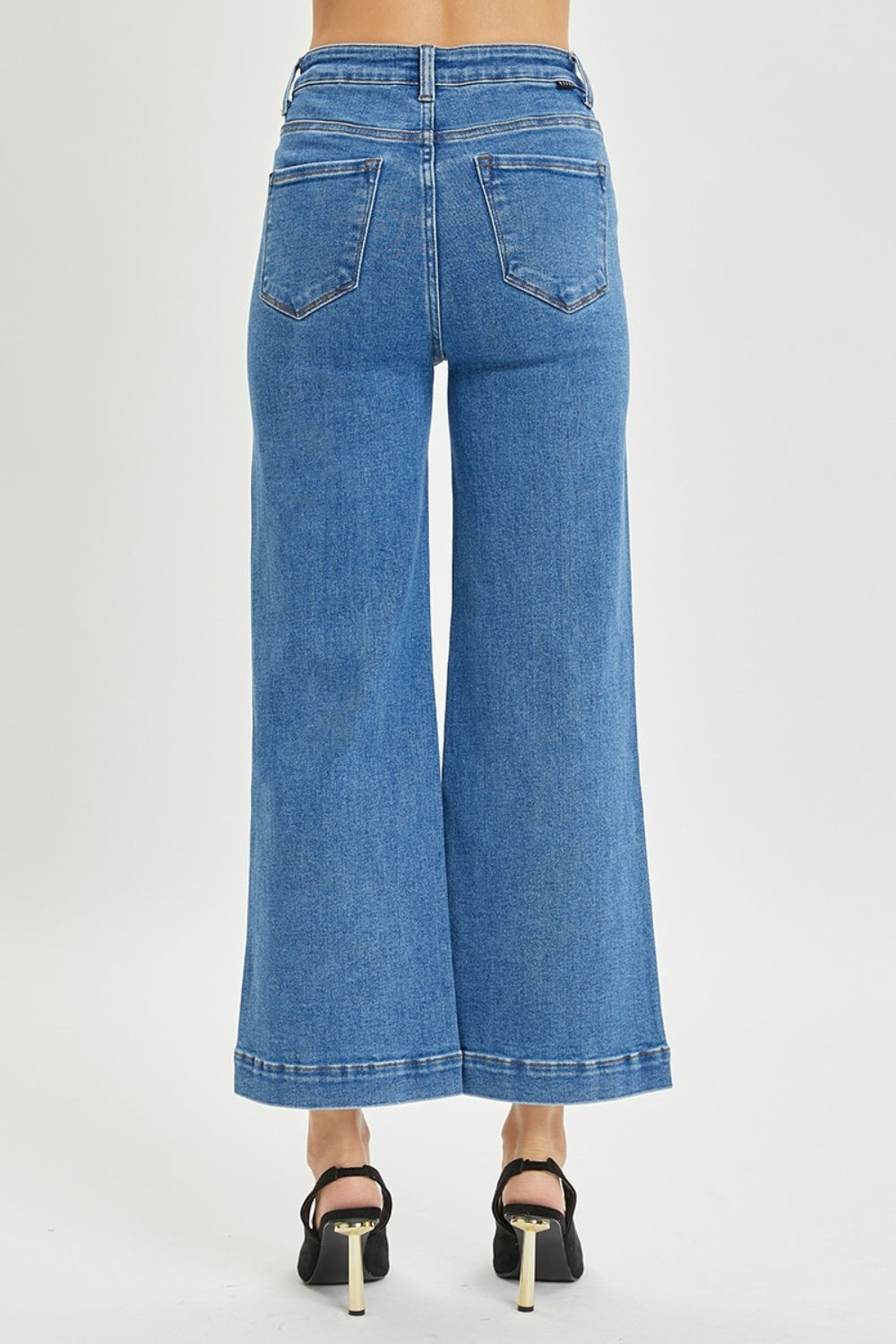 RISEN Full Size High Rise Wide Leg Jeans RISEN Full Size High Rise Wide Leg Jeans - TopFashionHQ
