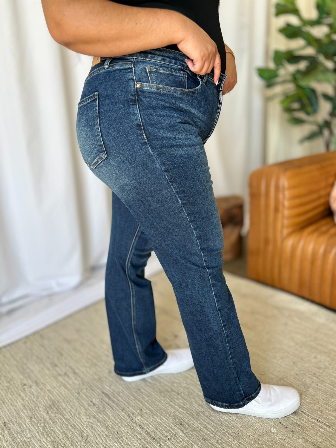 RFM Full Size High Rise Straight Tummy Control Jeans RFM Full Size High Rise Straight Tummy Control Jeans