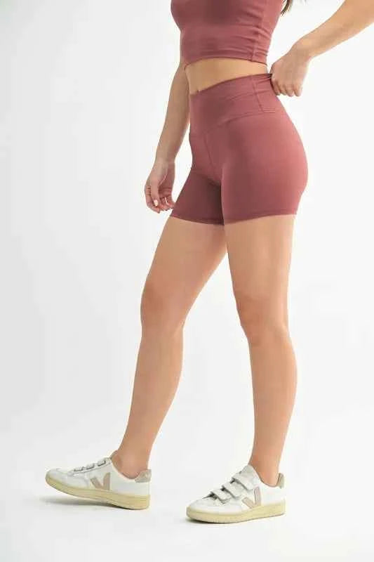 MONO B Venice Cloud Light Contour Biker Shorts MONO B Venice Cloud Light Contour Biker Shorts