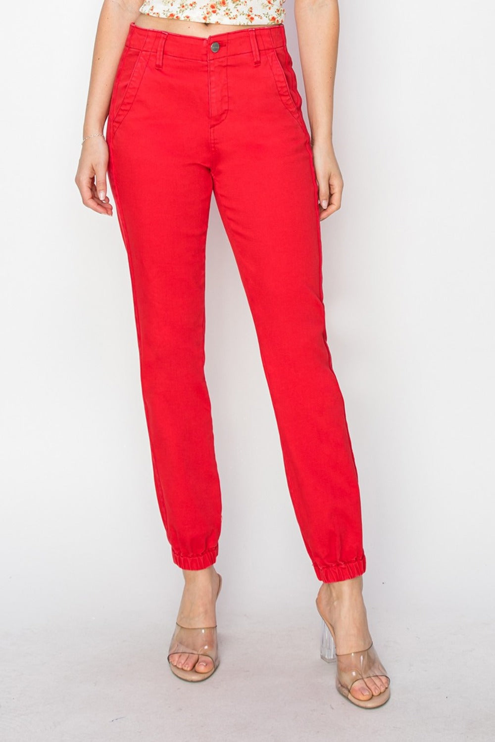 RISEN Full Size High Waisted Jogger Jeans RISEN Full Size High Waisted Jogger Jeans
