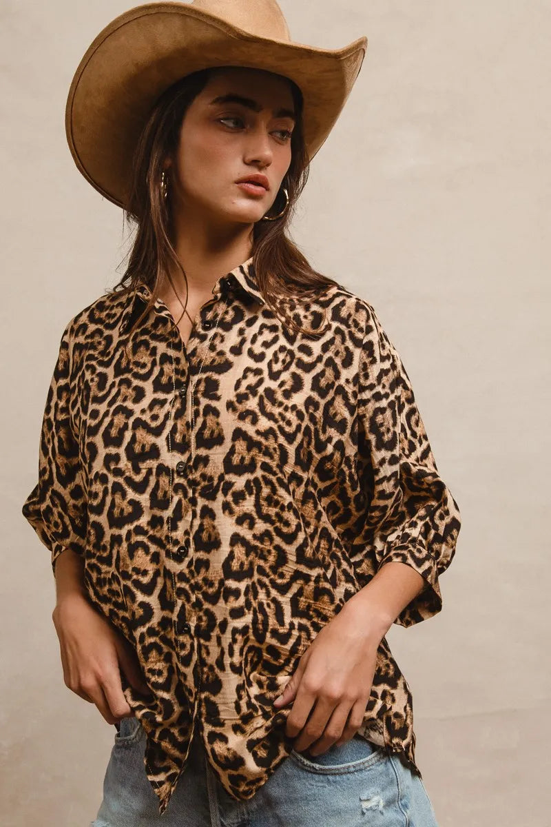 BiBi Leopard Prints Overseized Short Sleeves Top 799b6c97ff4c4b5baa1bda3c3751be5d-Max-Origin