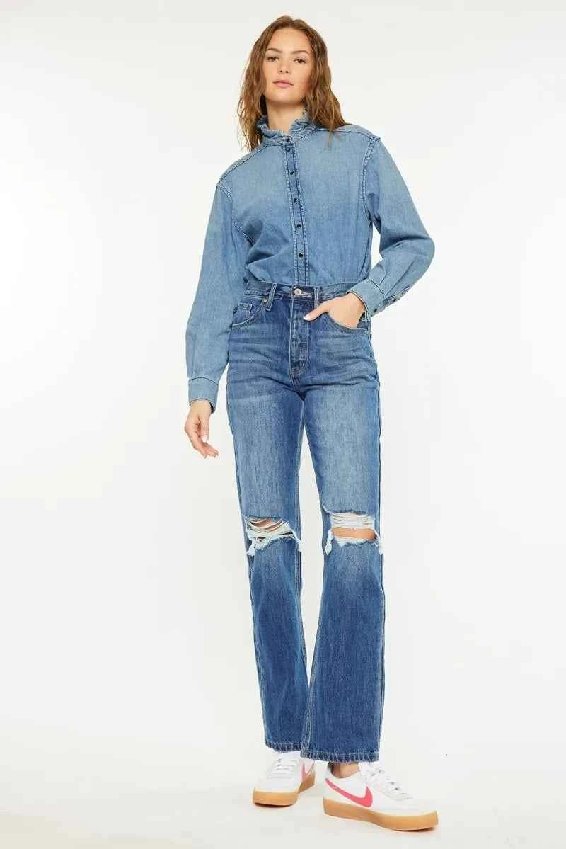 Kancan Ultra High Rise 90's Boyfriend Jeans Kancan Ultra High Rise 90's Boyfriend Jeans