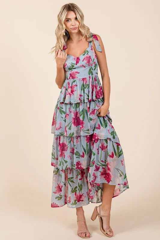 Mittoshop Layered Floral Sweetheart Neck Maxi Dress 7c9b1e1d-379d-47b6-8dc5-a7efb3a49600-Max