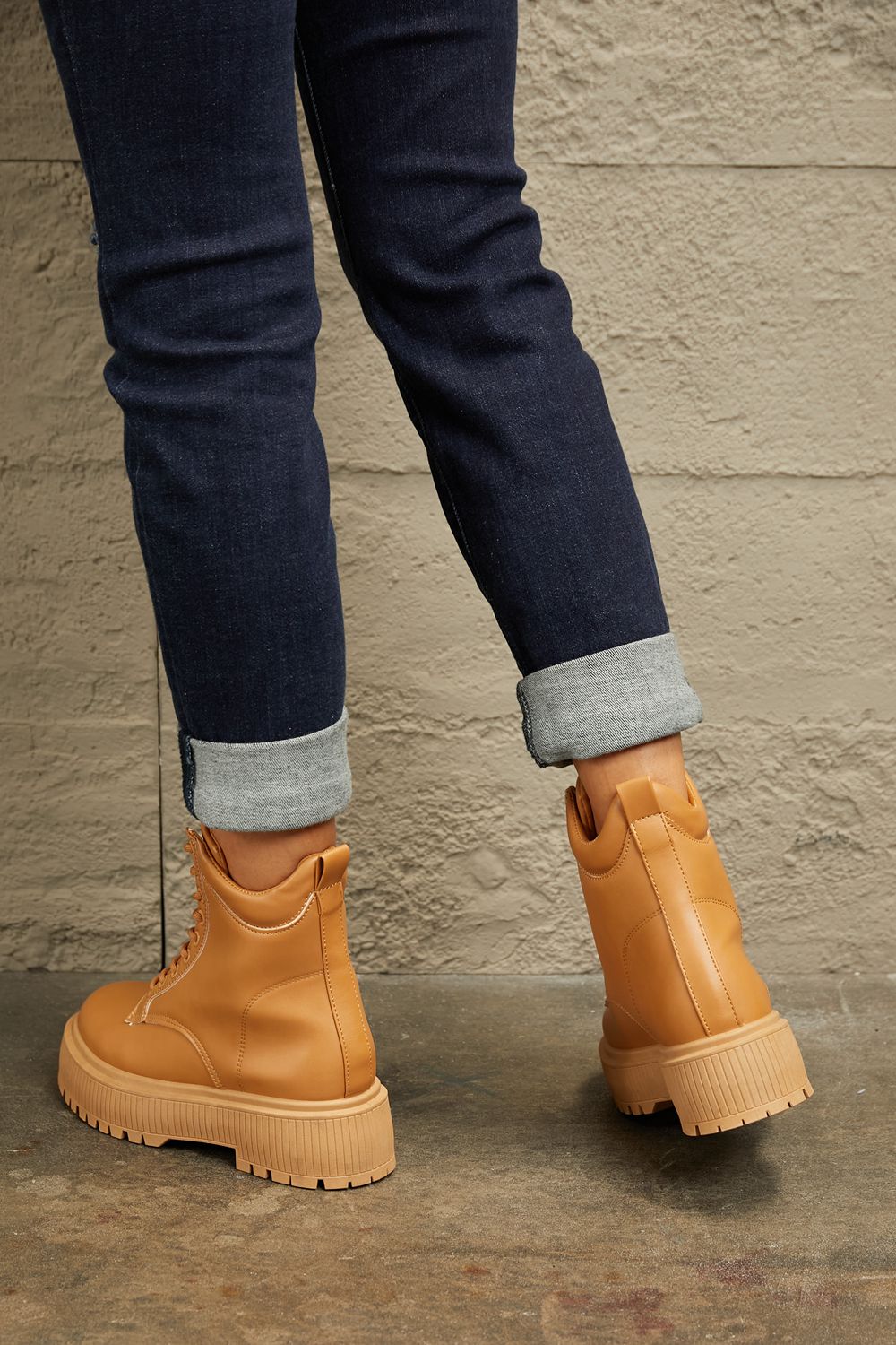 East Lion Corp Platform Combat Boots East Lion Corp Platform Combat Boots - TopFashionHQ