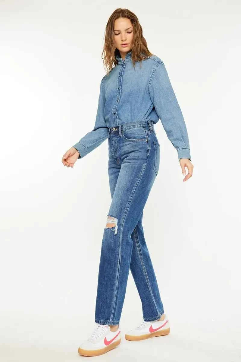 Kancan Ultra High Rise 90's Boyfriend Jeans Kancan Ultra High Rise 90's Boyfriend Jeans
