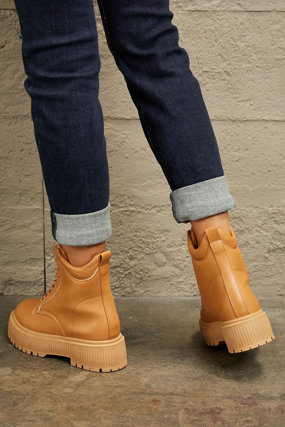East Lion Corp Platform Combat Boots East Lion Corp Platform Combat Boots - TopFashionHQ