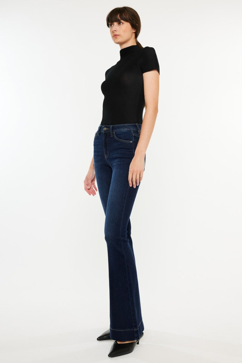 Kancan High Rise Slim Flare Jeans Kancan High Rise Slim Flare Jeans