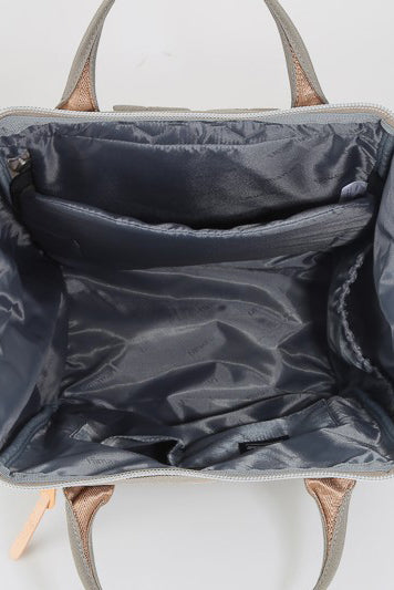 Himawari Waterproof Design Arcuate Shoulder Strap Backpack Bag with Handles Himawari Waterproof Design Arcuate Shoulder Strap Backpack Bag with Handles