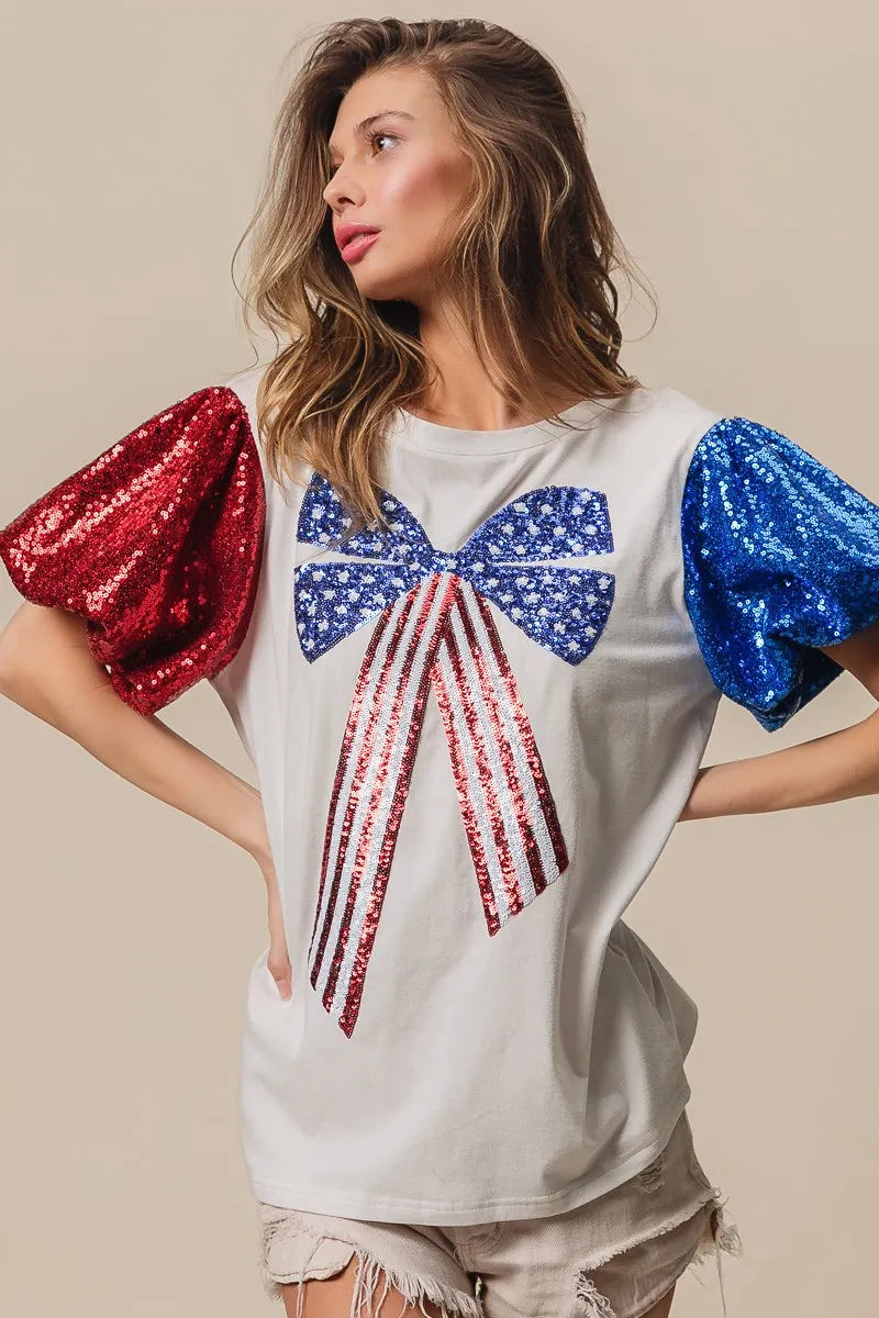 BiBi Sequin American Flag Bow Top 870708983ac14dd8a07c9ac5ffa88e1b-Max-Origin