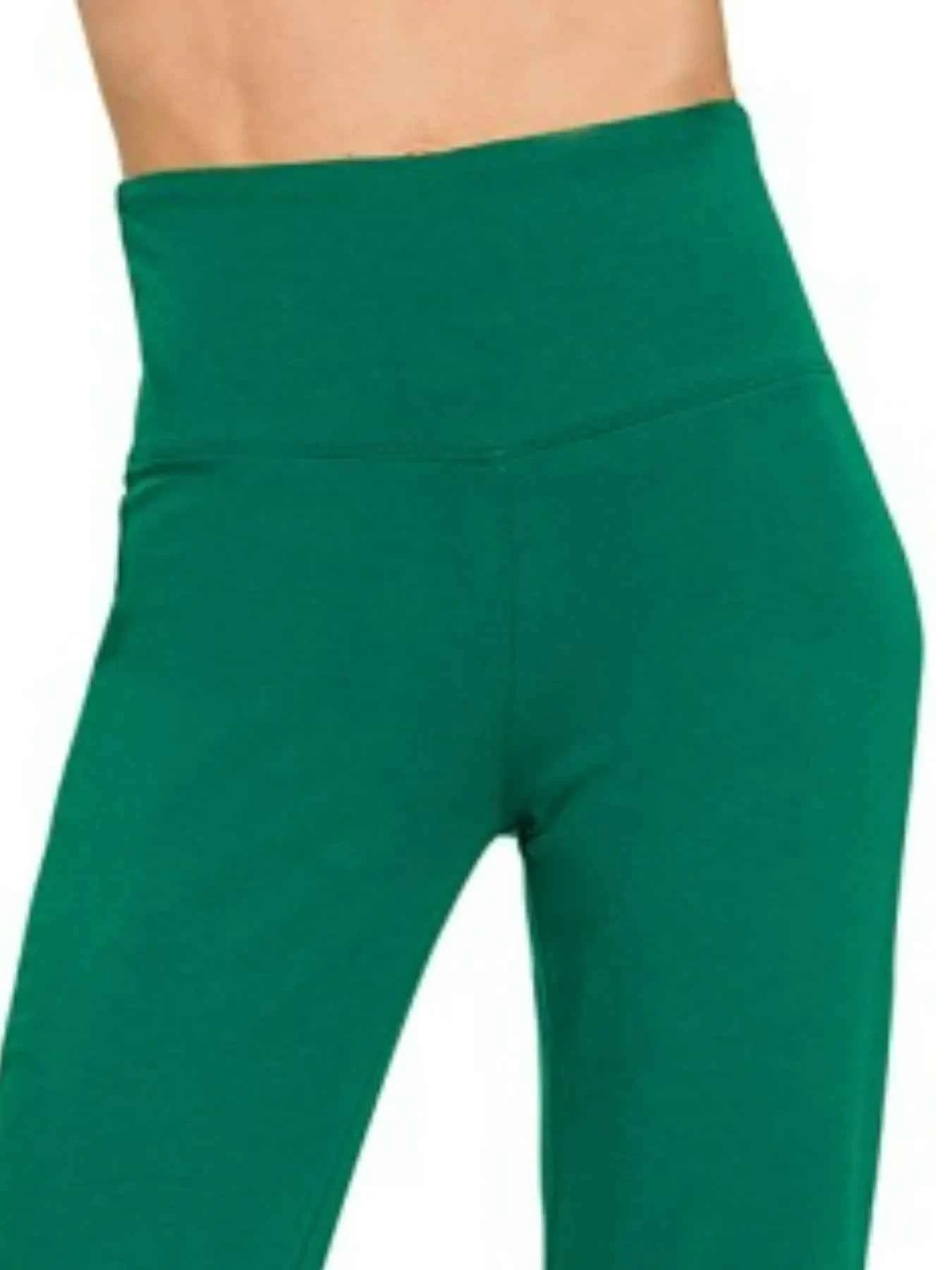 Zenana Wide Waistband Yoga Flare Pants Zenana Wide Waistband Yoga Flare Pants