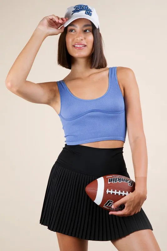 VERY J Pleated Activewear Skirt with Shorts Inside 8c61994c8ea745768fe29ca1e629ac9f-Max-Origin