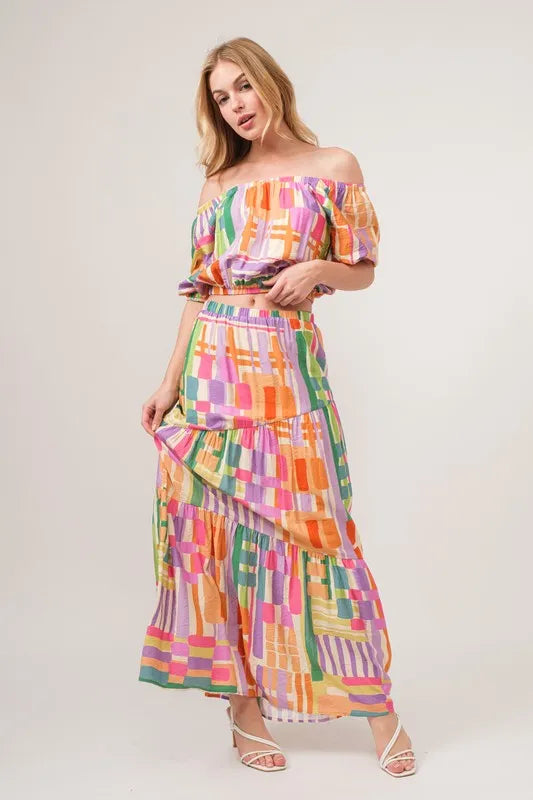 And The Why Asymmetric Geo Printed Tiered Maxi Skirt 8e52fd87f78e428189480d19b00675ef-Max-Origin