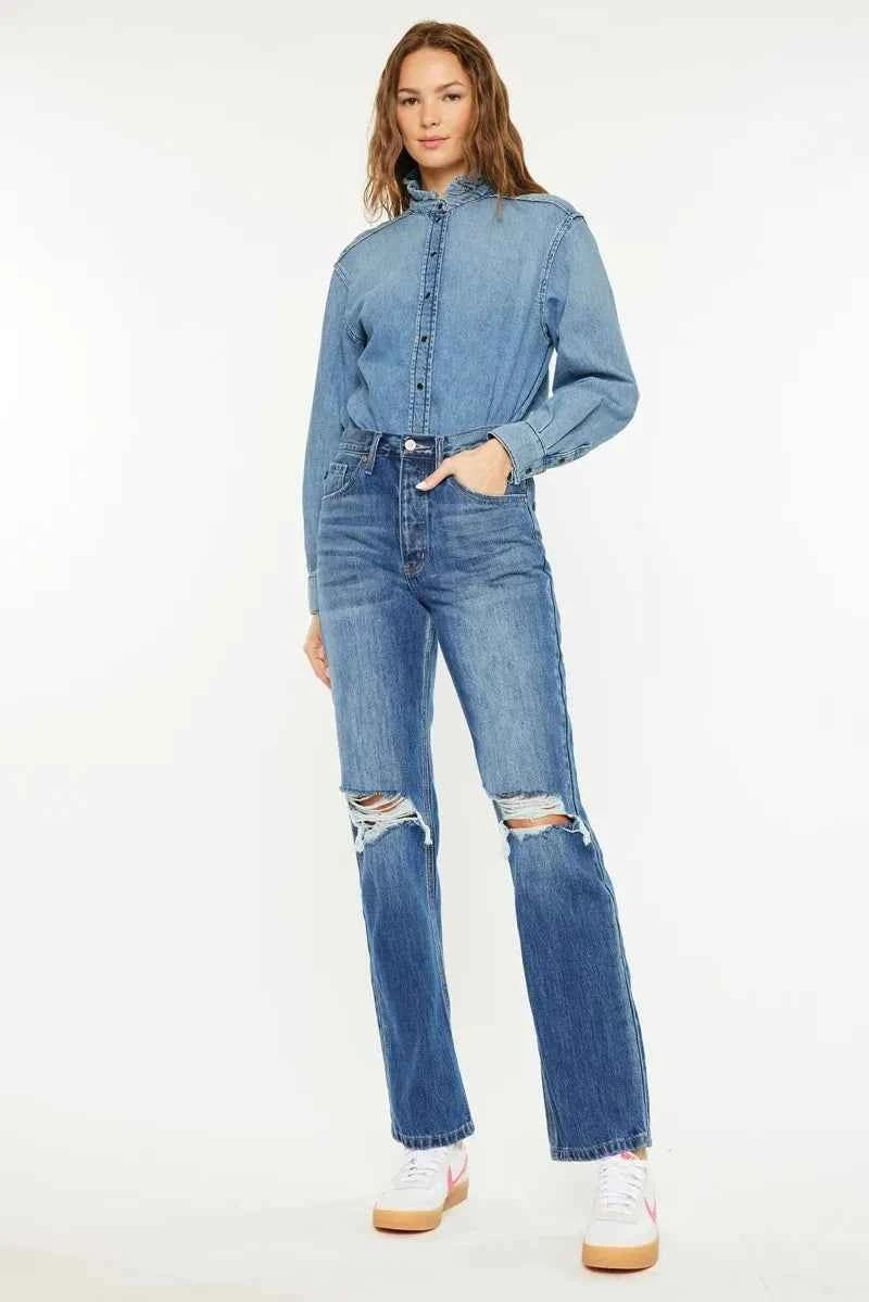 Kancan Ultra High Rise 90's Boyfriend Jeans Kancan Ultra High Rise 90's Boyfriend Jeans