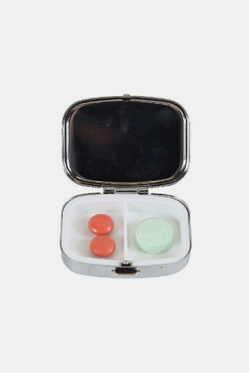 Nicole Lee USA Print Metallic Rectangular Pill Case Nicole Lee USA Print Metallic Rectangular Pill Case - TopFashionHQ