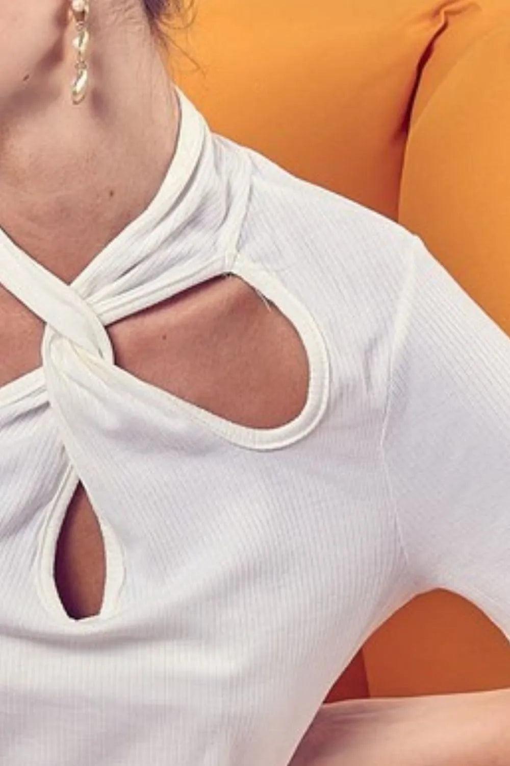 BiBi Soft Rib Knit with Twist Neck Detailed Top 9277c94b-c32c-418c-90bf-80878f2370c3-Max-Origin