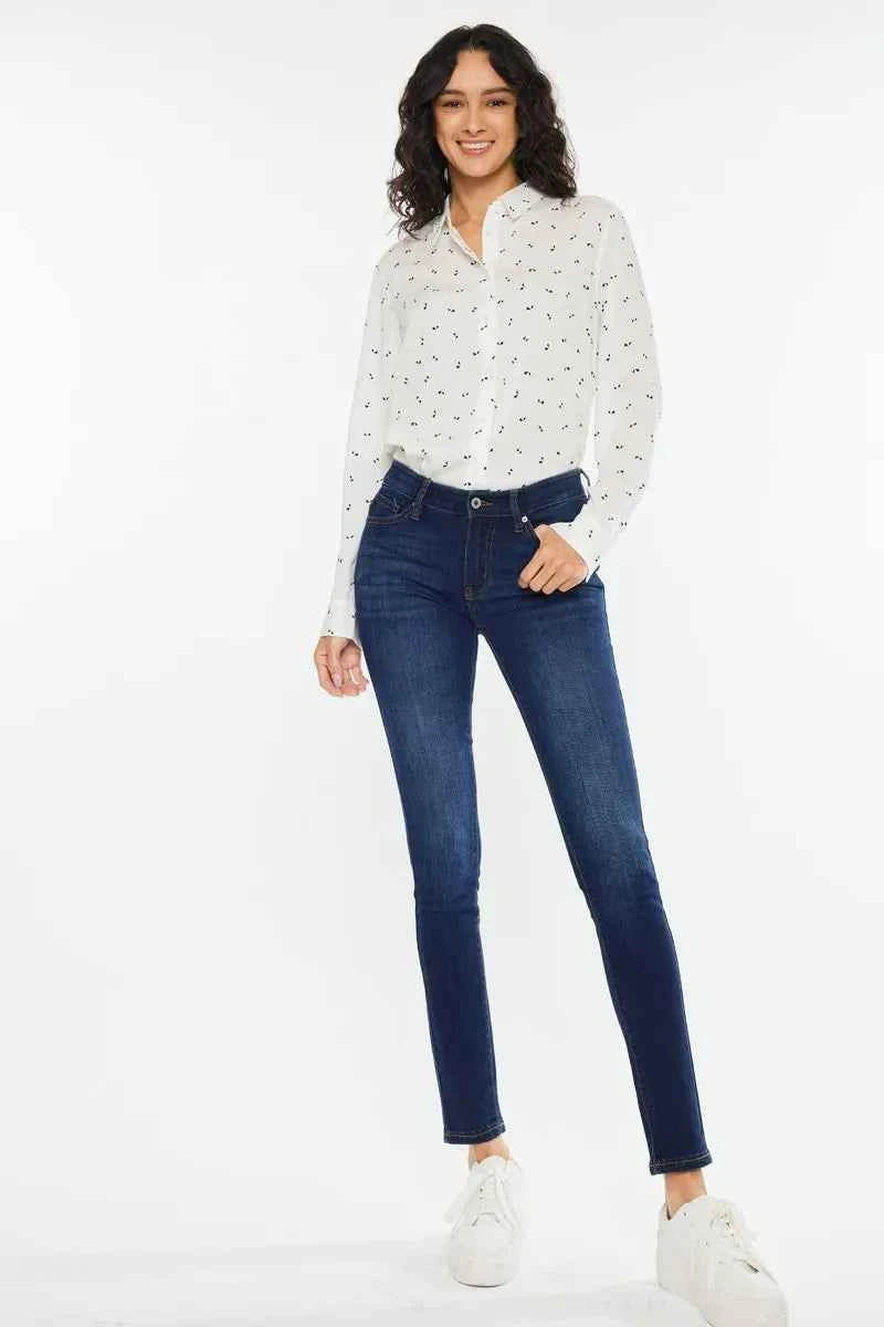 Kancan Mid Rise Super Skinny Jeans Kancan Mid Rise Super Skinny Jeans