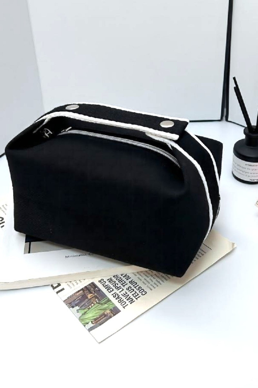 Zenana Waterproof Canvas Travel Cosmetic Bag Zenana Waterproof Canvas Travel Cosmetic Bag - TopFashionHQ
