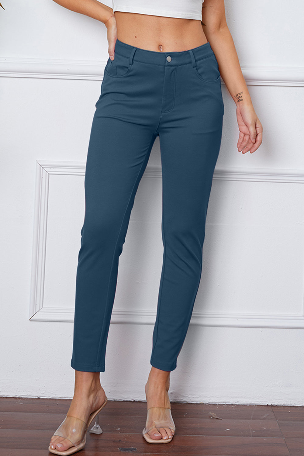 StretchyStitch Pants by Basic Bae StretchyStitch Pants by Basic Bae - TopFashionHQ
