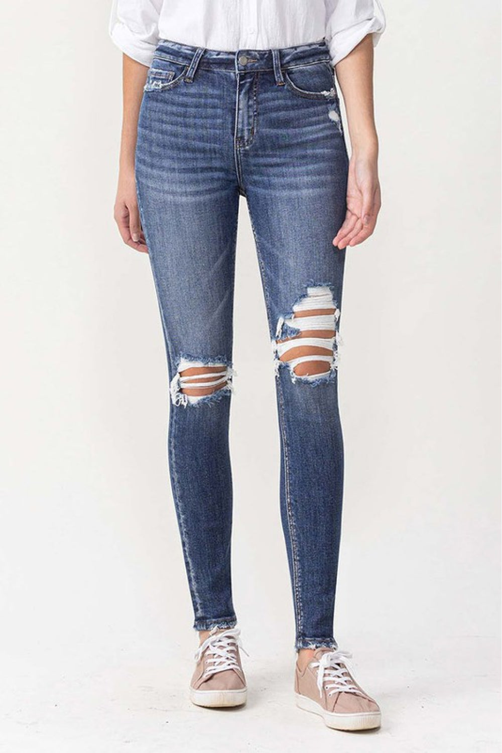 Lovervet Hayden Full Size High Rise Skinny Lovervet Hayden Full Size High Rise Skinny - TopFashionHQ