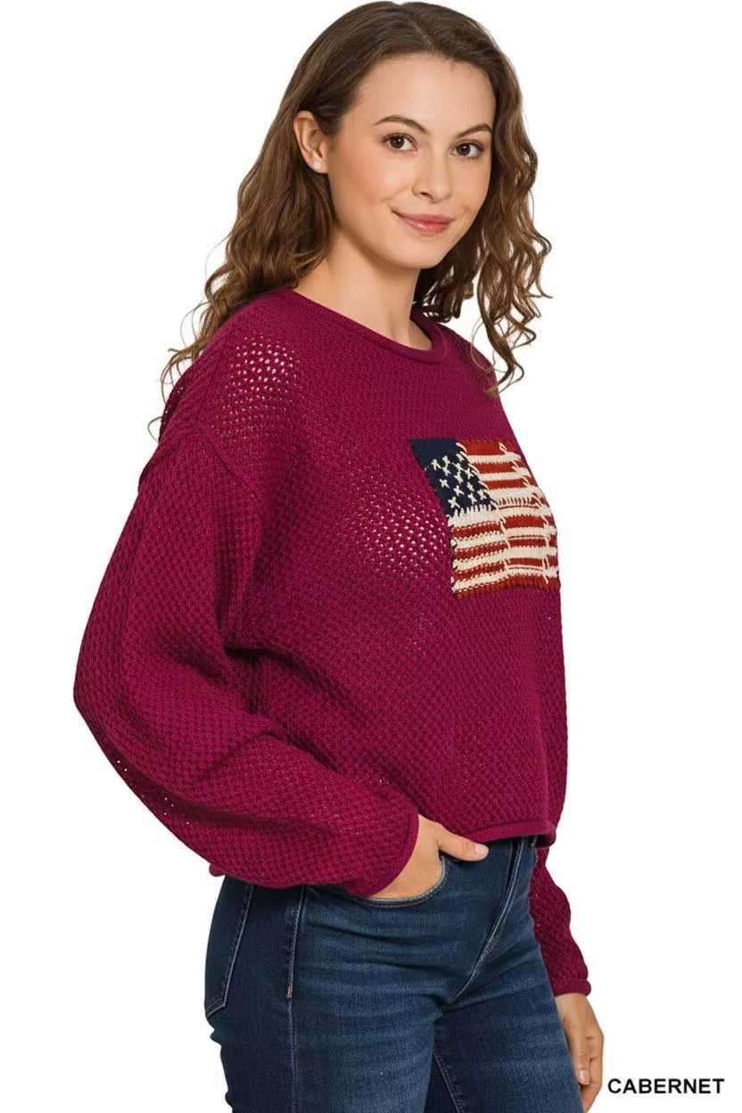 Zenana American Flag Crew Neck Sweater 9728e69b-b3aa-4014-8b4b-471e9ef15c7d-Max-Origin
