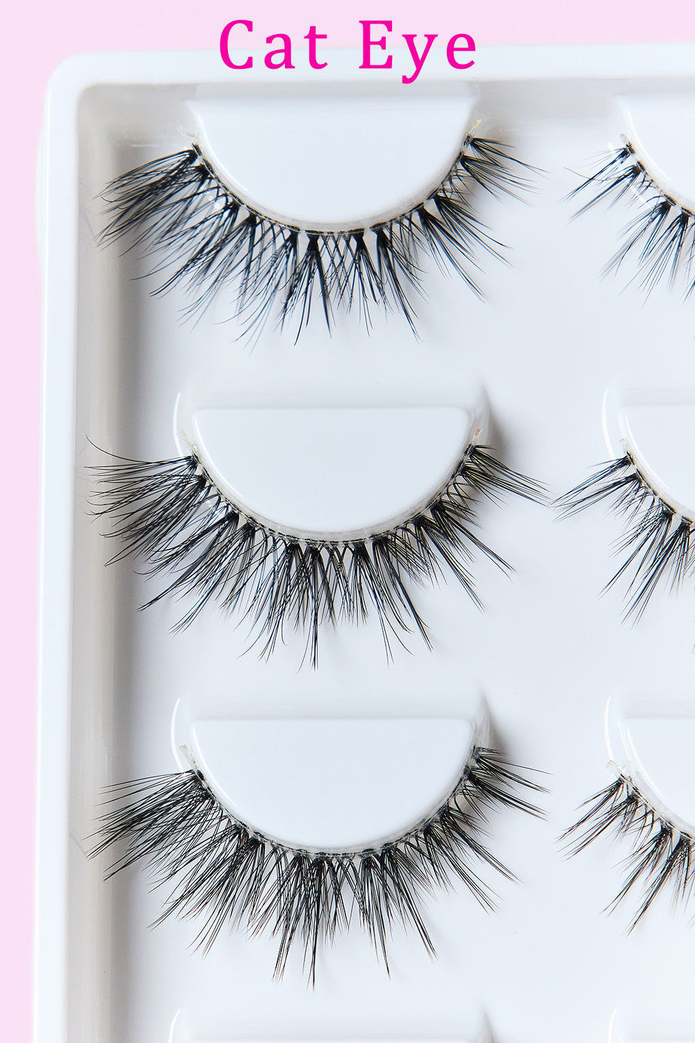 SO PINK BEAUTY Faux Mink Eyelashes 5 Pairs SO PINK BEAUTY Faux Mink Eyelashes 5 Pairs - TopFashionHQ