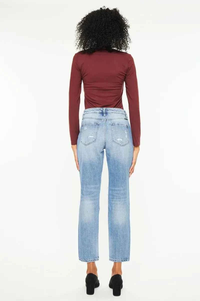Kancan High Rise Distressed Boyfriend Jeans Kancan High Rise Distressed Boyfriend Jeans