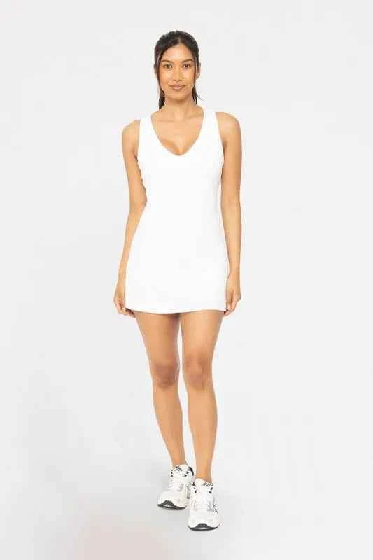 MONO B Adjustable Active A-line Dress MONO B Adjustable Active A-line Dress