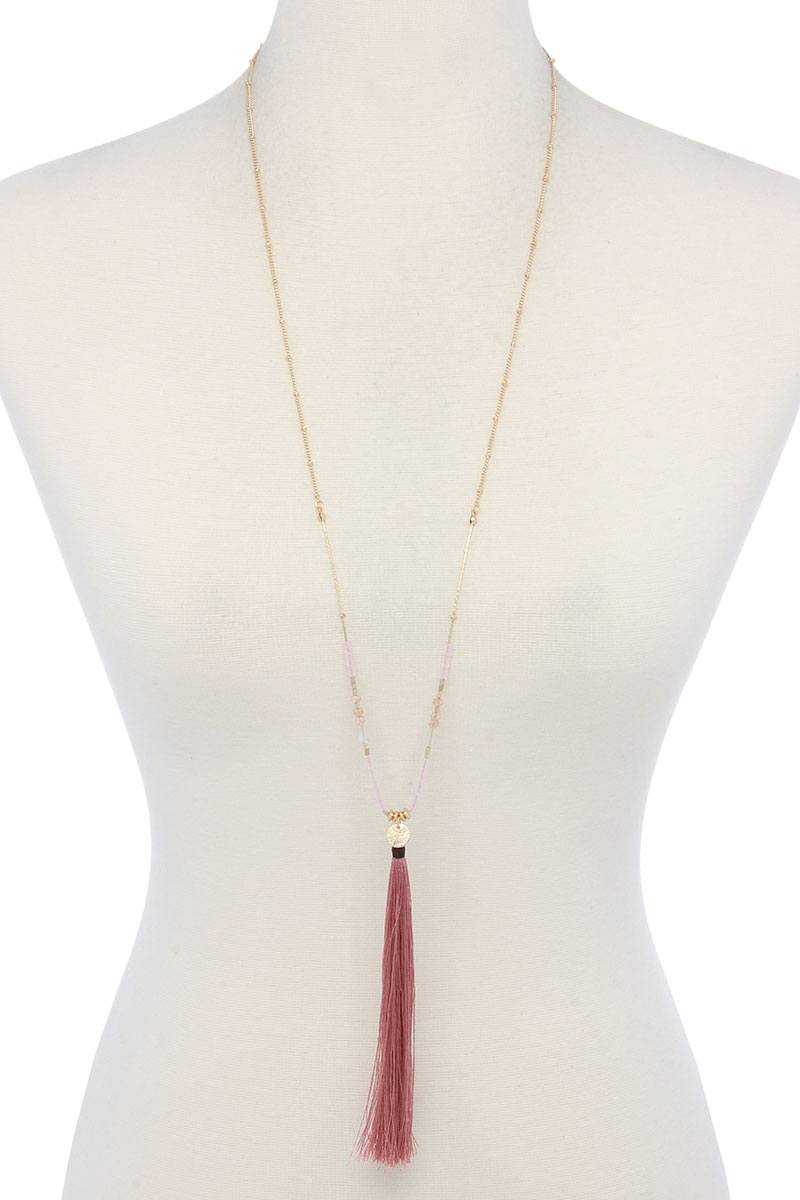 Tassel Pendant Necklace product image