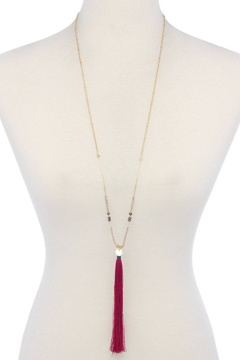 Tassel Pendant Necklace product image