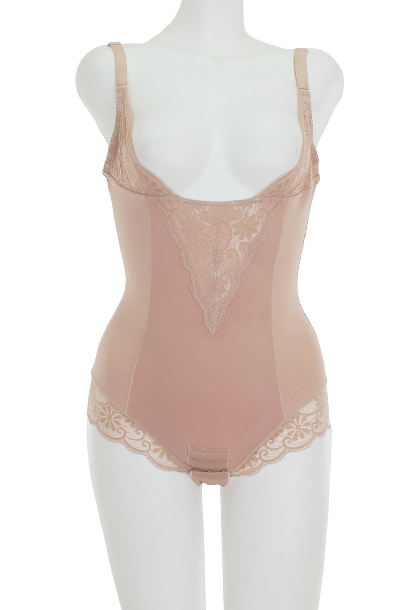 Lace And Mesh Bodysuit Shapewear product image