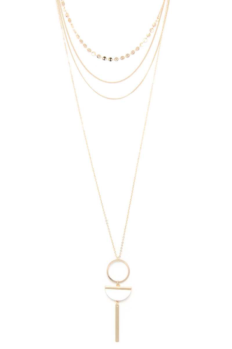 Metal Layered Necklace product image
