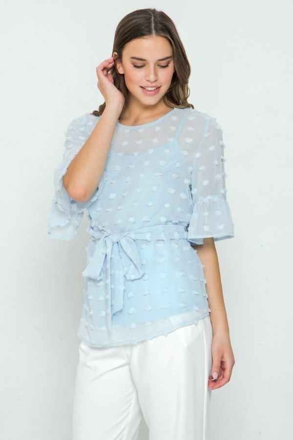 A Pom-pom Top A Pom-pom Top