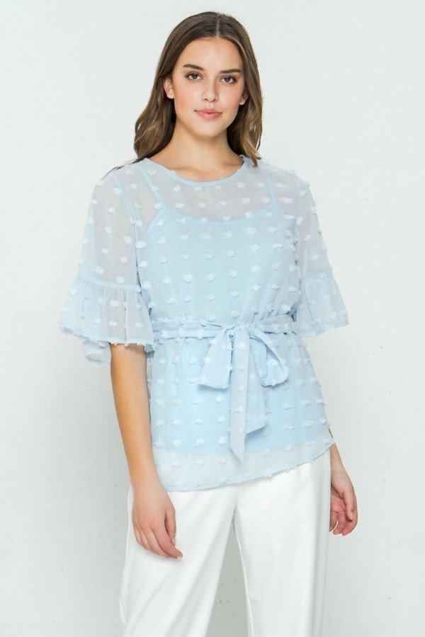 A Pom-pom Top A Pom-pom Top