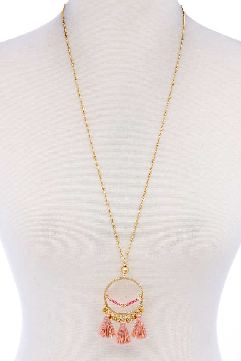 Modern Fashion Cute Tassel Pendant Necklace product image