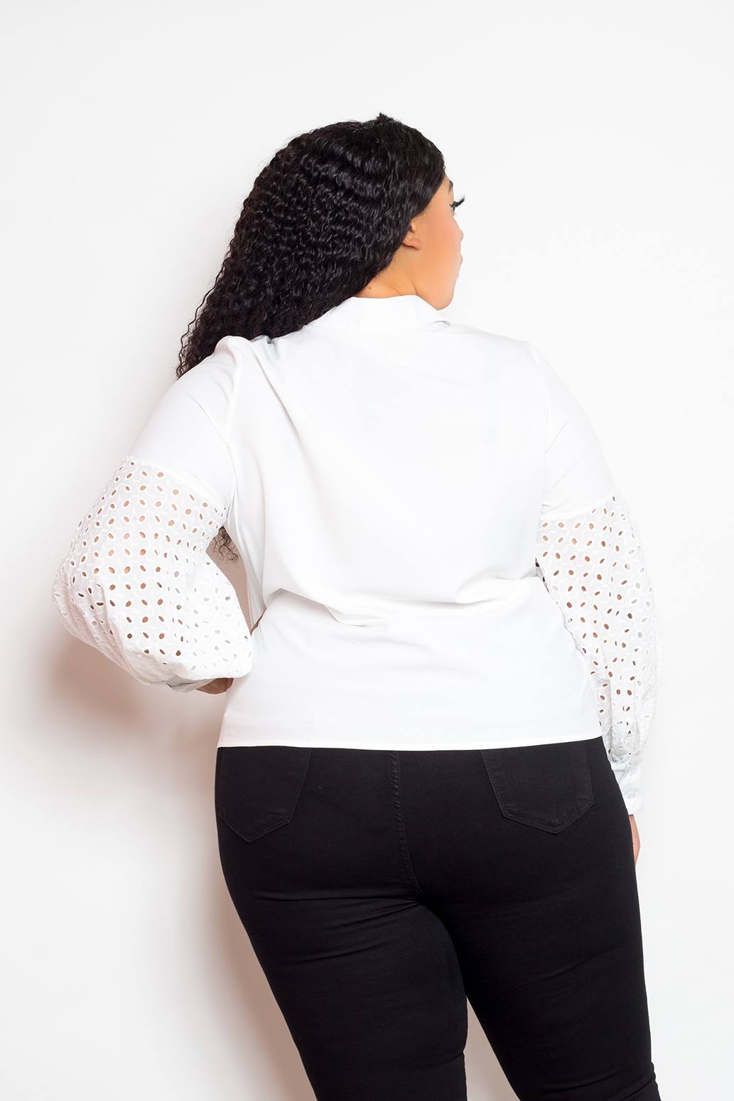 Blouse With Punched Sleeves product image