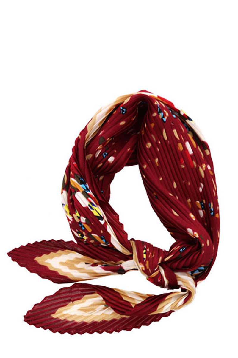 Stylish Fleeted Floral Print Bandanna product image