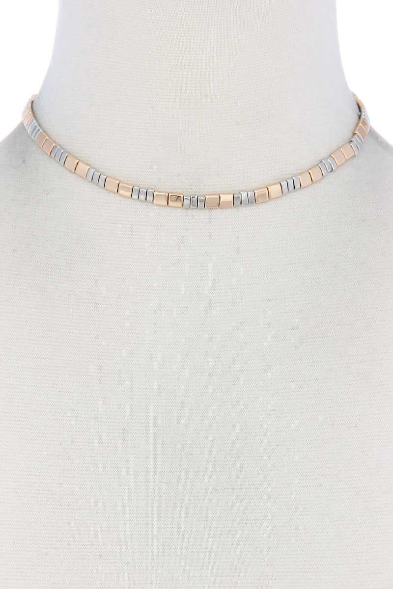 Metal Block Necklace product image