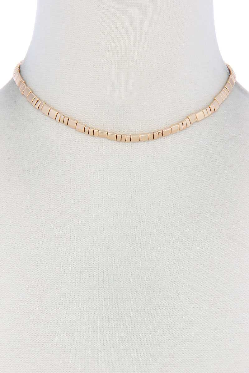Metal Block Necklace product image